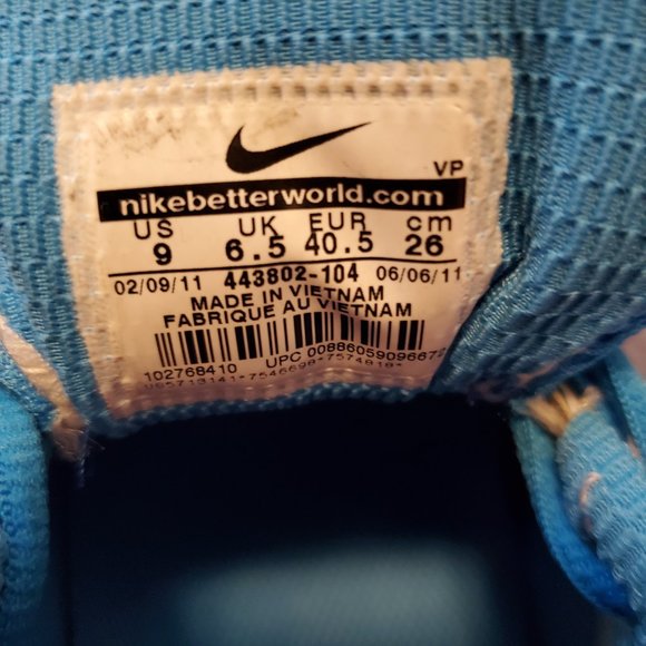 Nike Air Pegasus 28 Shoes Blue, Women's Size 9 NWOT - Picture 5 of 5